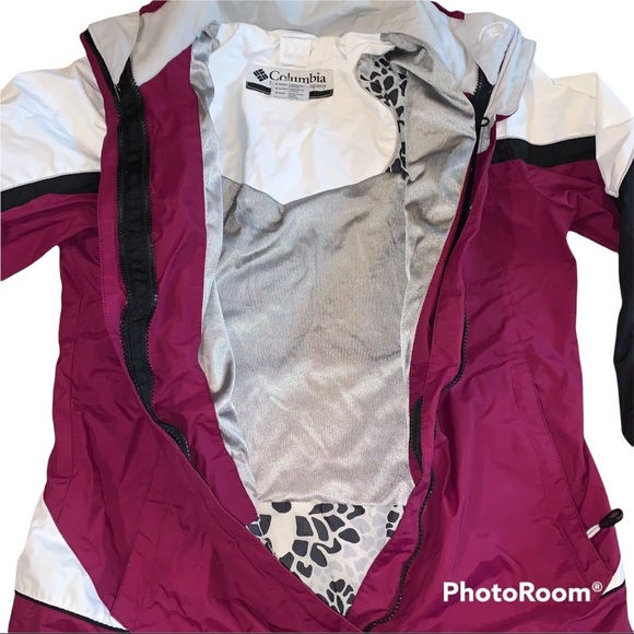 Columbia Windbreaker Coat Packable Jacket size Small - Picture 3 of 8